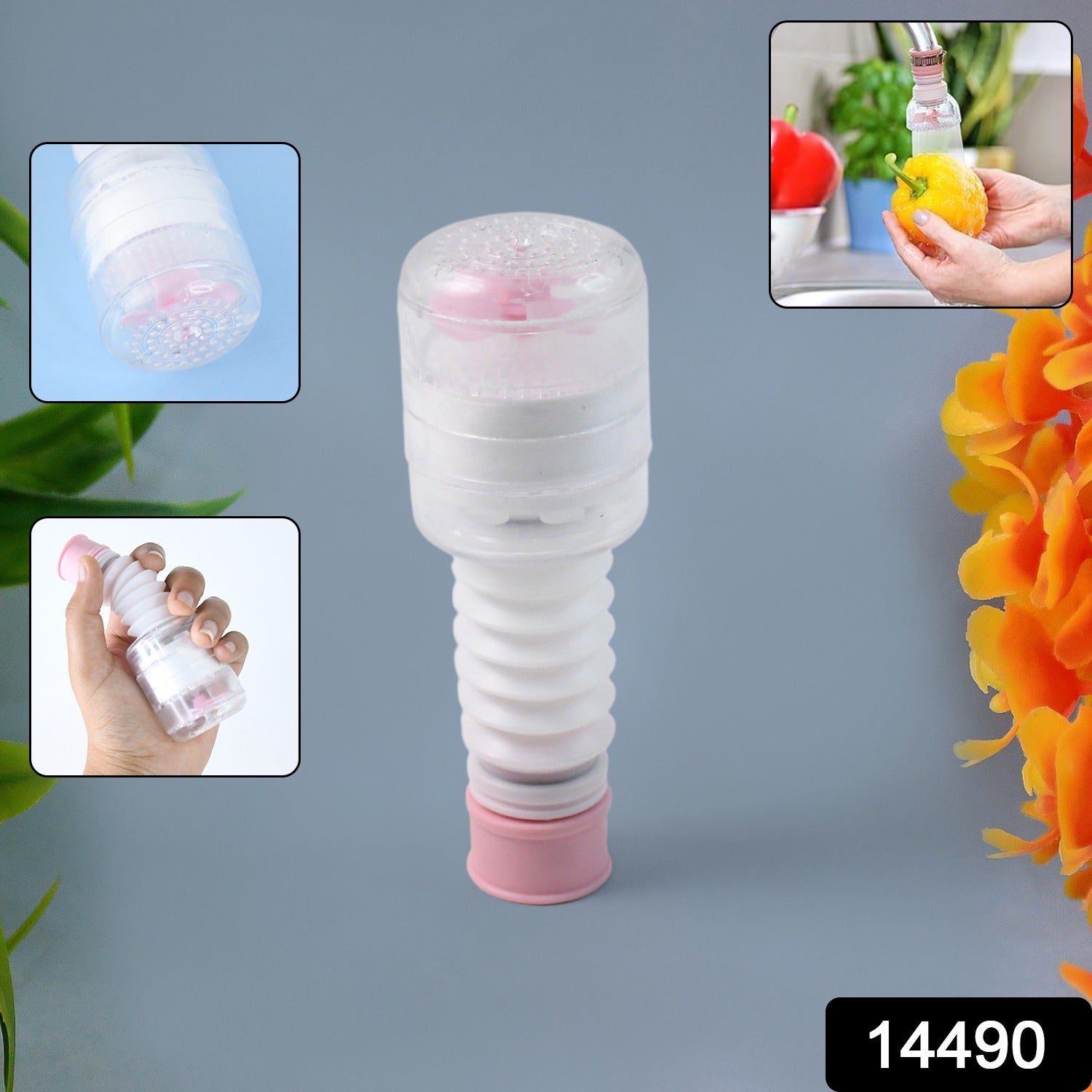 Flexible Plastic Faucet Extender (1 Pc) Flexible Plastic Faucet Extender (1 Pc)